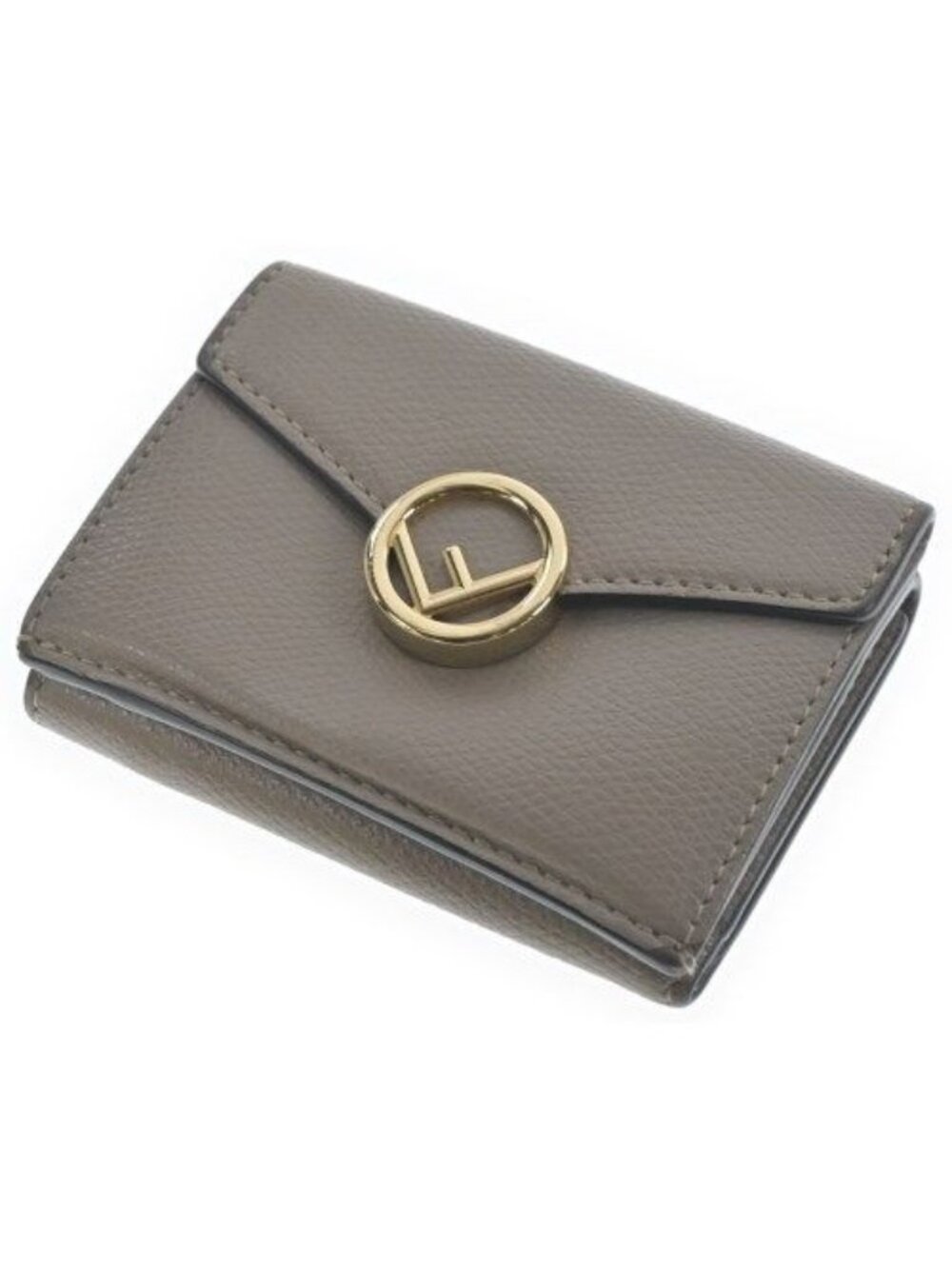 Fendi F is Fendi Compact Wallet Trifold Coin Purse